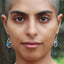 Silversmith Brigitte Hanging Earring